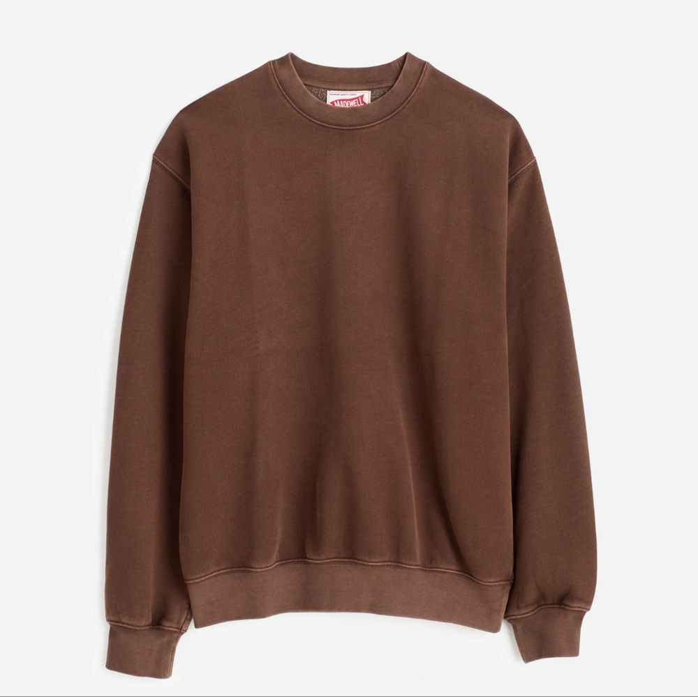 Madewell McCarren Midweight Crewneck Sweatshirt NWT